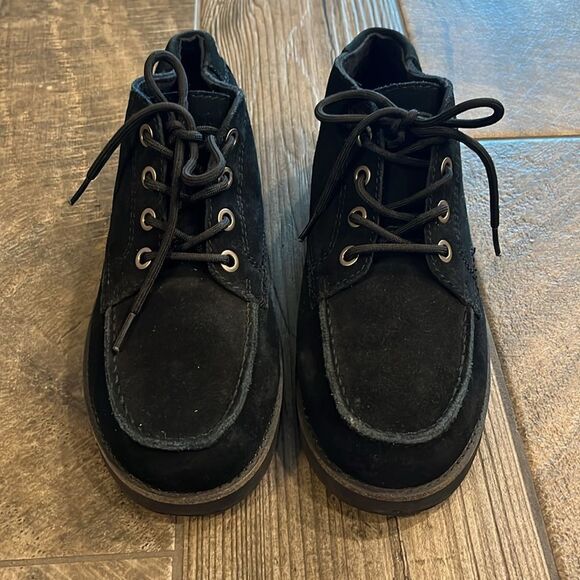 UGGS Koolaburra black suede leather boots